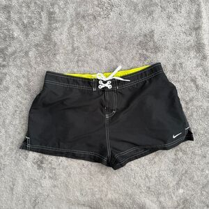 Nike black swim shorts